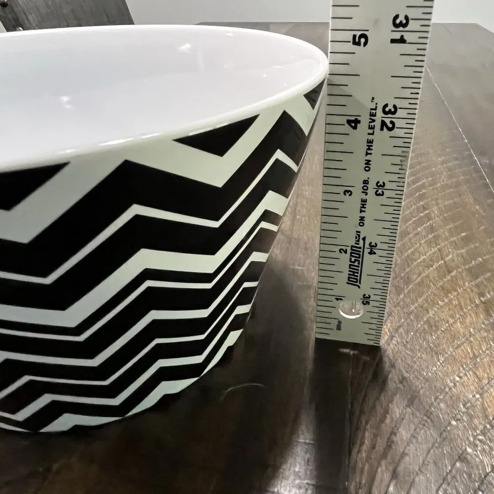 Missoni for Target 3pc Serving Mixing Bowl Set Nesting Bowls Colorful Geometric
